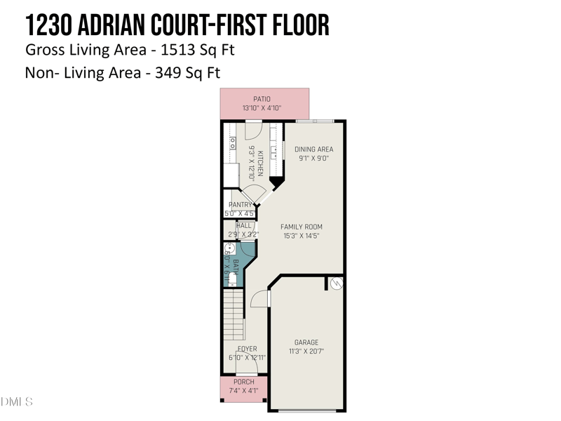 1230 Adrian Ct, Mebane, NC 27302