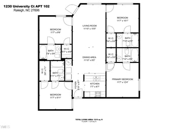 1230 University Ct, Raleigh, NC 27606