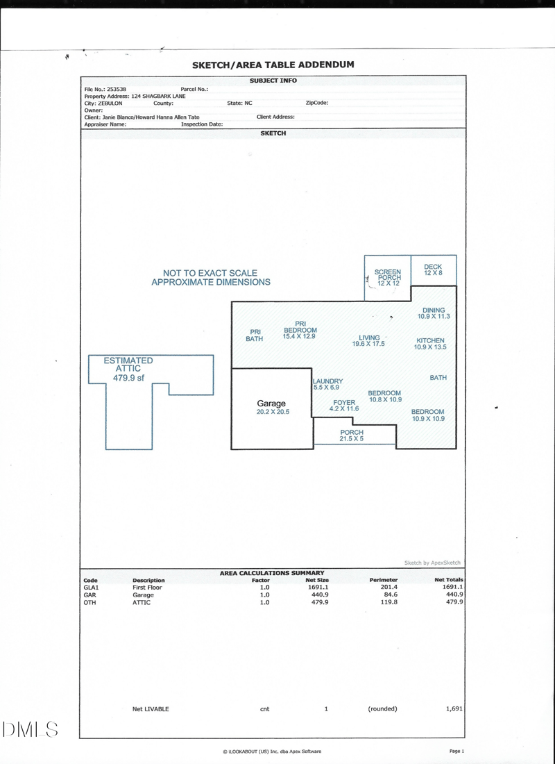 124 Shagbark Ln, Zebulon, NC 27597