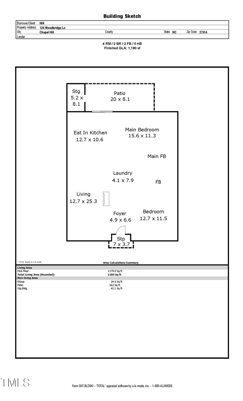 124 Woodbridge Ln, Chapel Hill, NC 27514