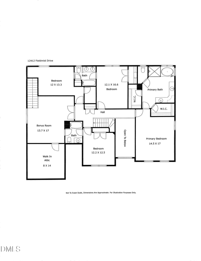 12412 Fieldmist Dr, Raleigh, NC 27614