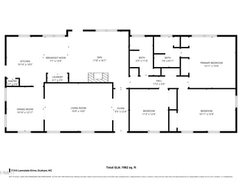 1244 Lawndale Dr, Graham, NC 27253