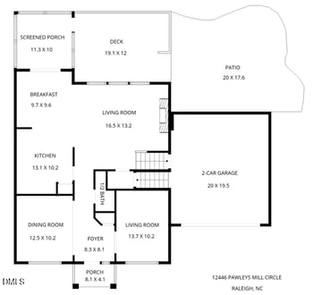 12446 Pawleys Mill Cir, Raleigh, NC 27614
