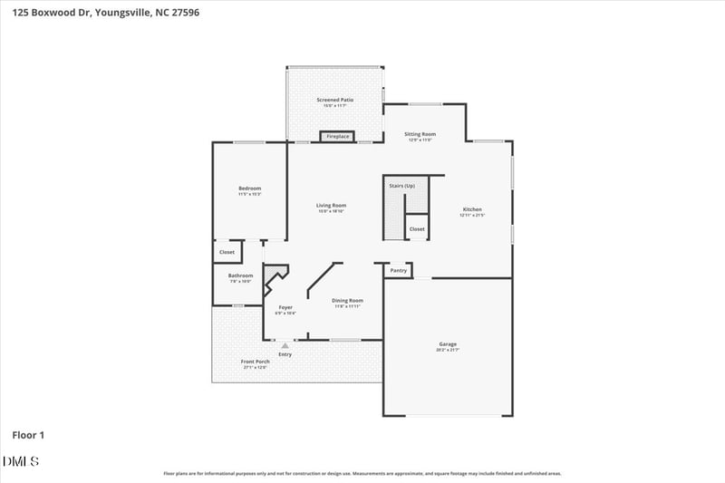 125 Boxwood Dr, Youngsville, NC 27596