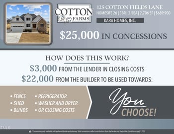 125 Cotton Fields Ln Lot 26, Fuquay Varina, NC 27526