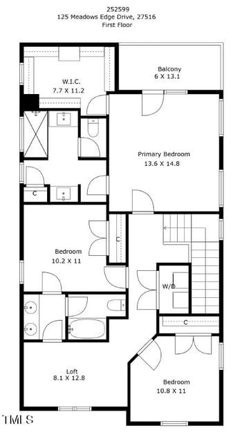 125 Meadows Edge Dr, Chapel Hill, NC 27516