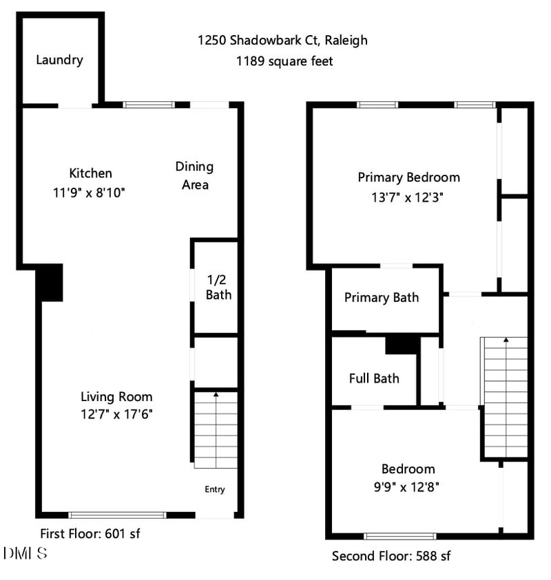 1250 Shadowbark Ct, Raleigh, NC 27603