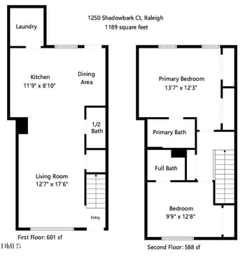 1250 Shadowbark Ct, Raleigh, NC 27603