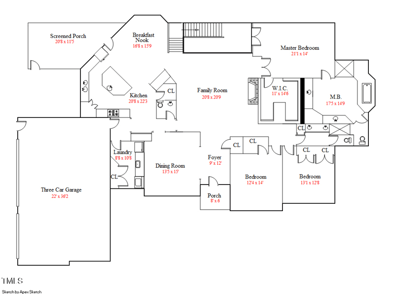 12504 Bayleaf Church Rd, Raleigh, NC 27614