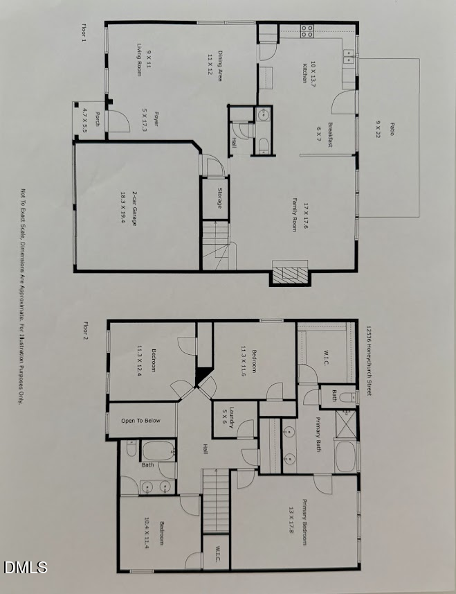 12536 Honeychurch St, Raleigh, NC 27614