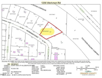 1256 Workman Rd Lot 25, Hillsborough, NC 27278