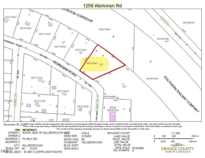 1256 Workman Rd Lot 25, Hillsborough, NC 27278