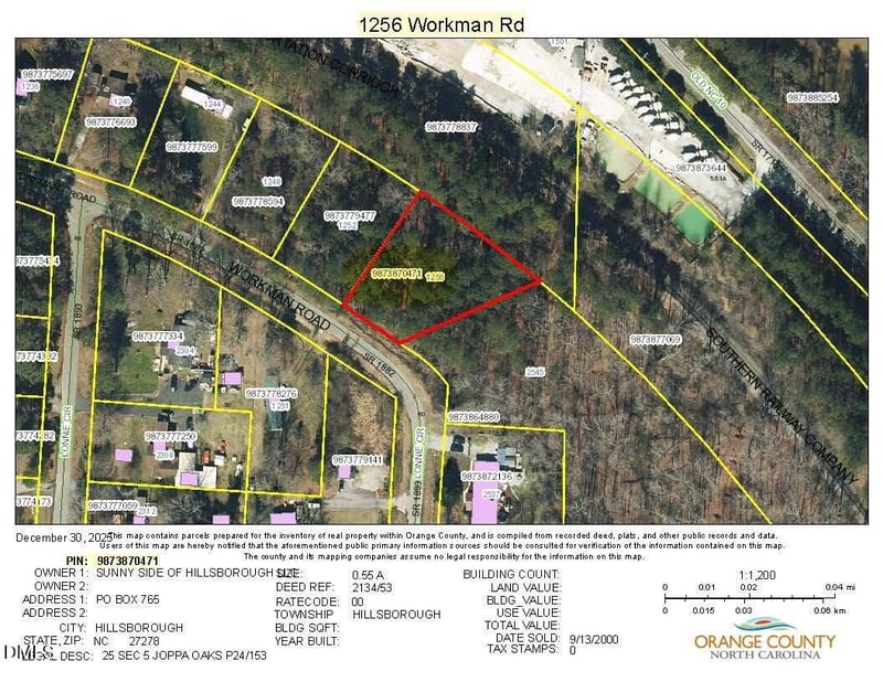 1256 Workman Rd Lot 25, Hillsborough, NC 27278