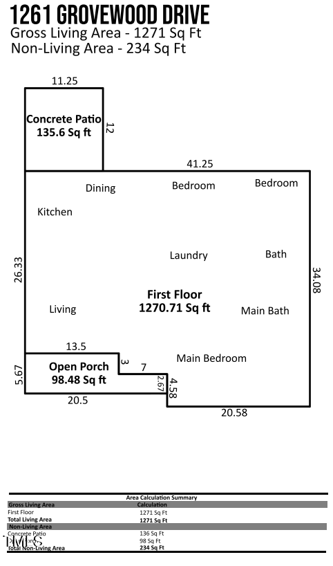 1261 Grovewood Dr, Clayton, NC 27520