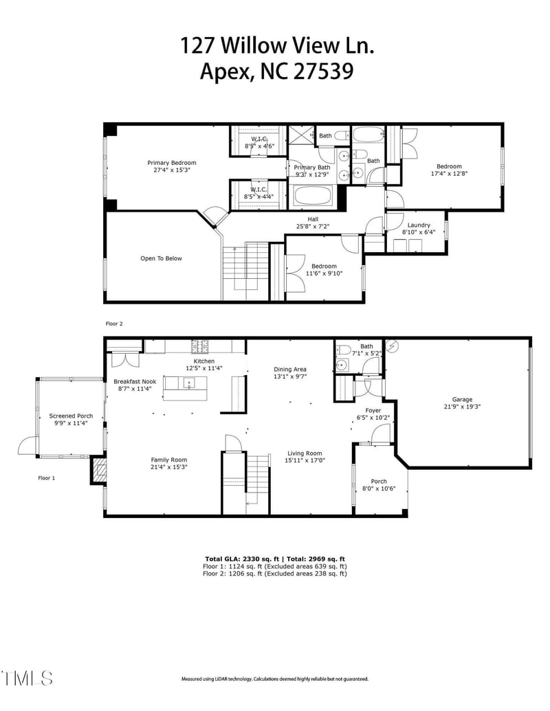 127 Willow View Ln, Apex, NC 27539