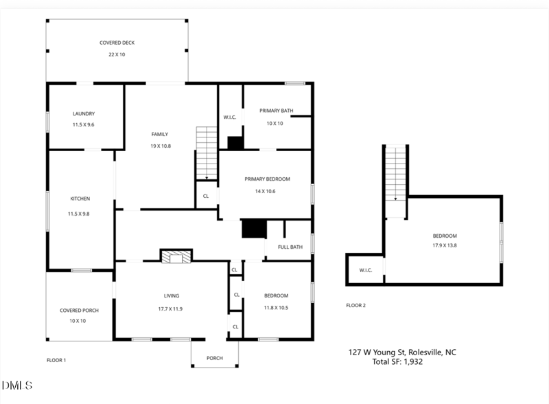 127 Young St, Rolesville, NC 27571