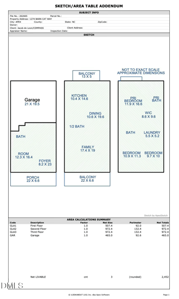 1274 Barn Cat Way, Apex, NC 27502