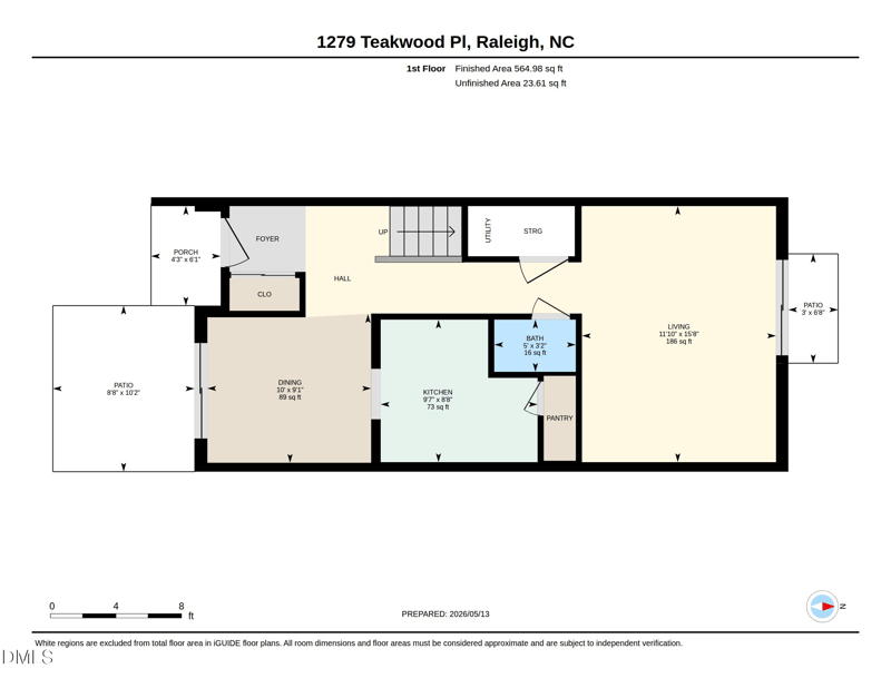 1279 Teakwood Pl, Raleigh, NC 27606