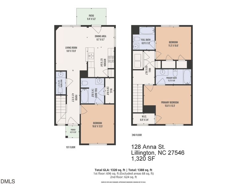 128 Anna St, Lillington, NC 27546