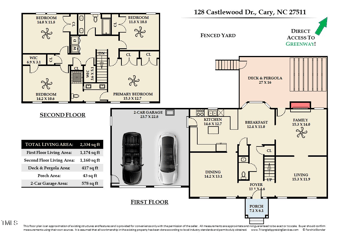 128 Castlewood Dr, Cary, NC 27511