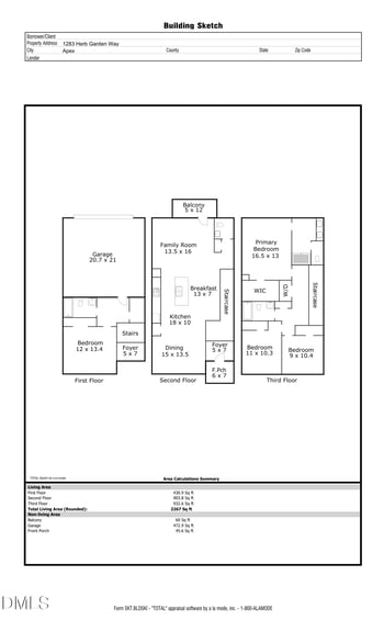 1283 Herb Garden Way, Apex, NC 27502