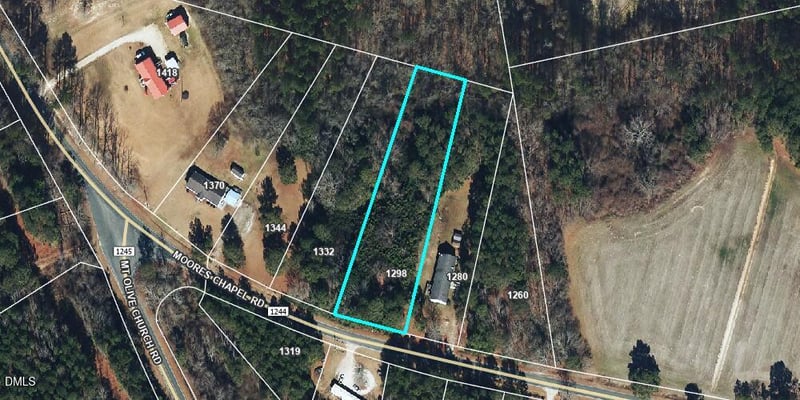 1298 Moores Chapel Rd Lot 3, Lillington, NC 27546