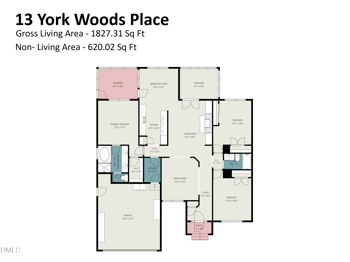 13 York Woods Pl, Durham, NC 27705
