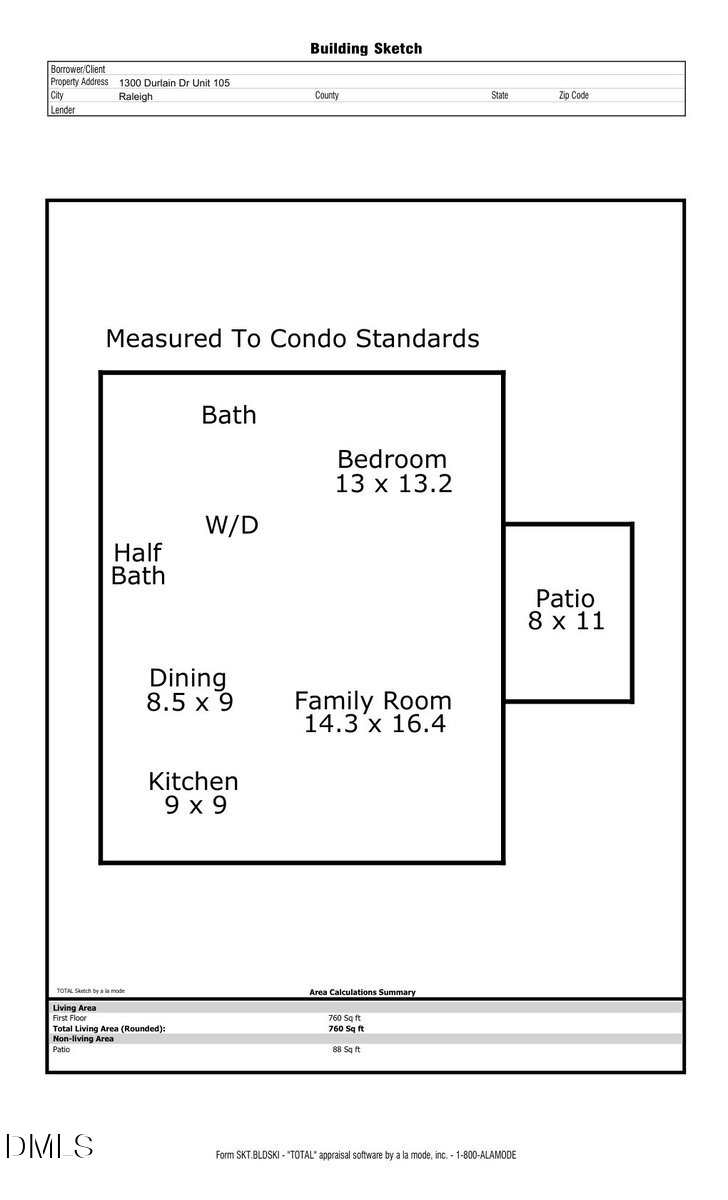 1300 Durlain Dr #105, Raleigh, NC 27614
