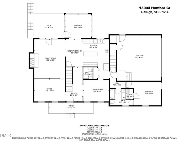 13004 Hanford Ct, Raleigh, NC 27614