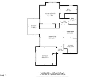 1301 Durlain Dr #208, Raleigh, NC 27614