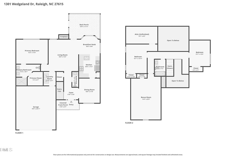 1301 Wedgeland Dr, Raleigh, NC 27615