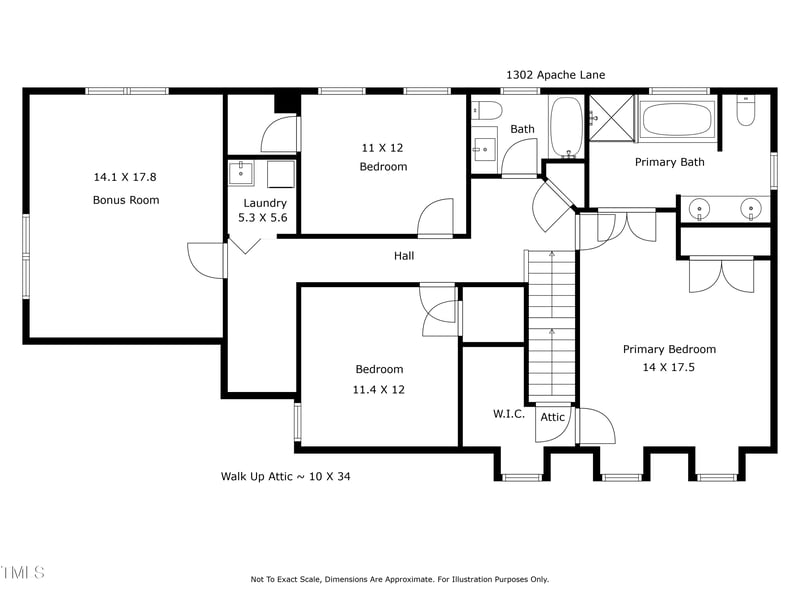 1302 Apache Ln, Apex, NC 27502