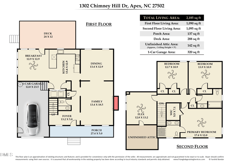 1302 Chimney Hill Dr, Apex, NC 27502