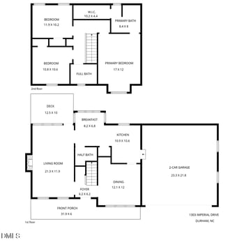 1303 Imperial Dr, Durham, NC 27712