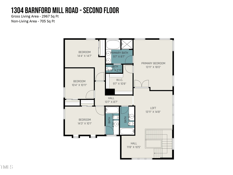 1304 Barnford Mill Rd, Wake Forest, NC 27587