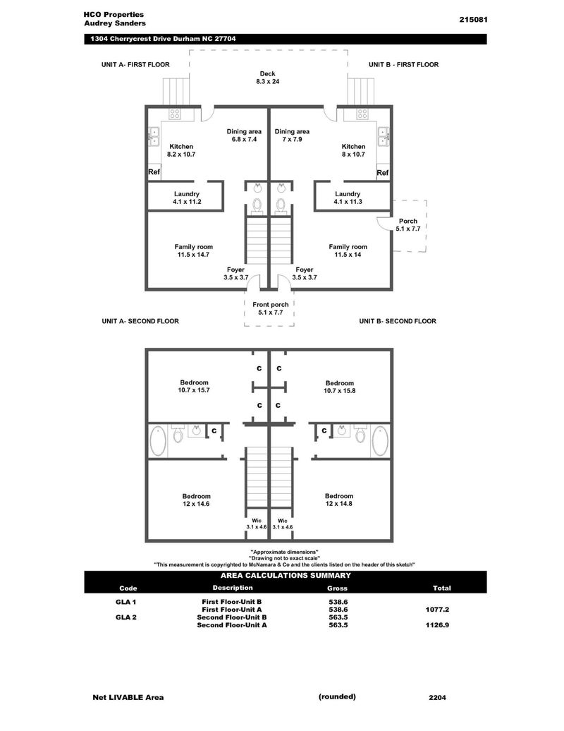 1304 Cherrycrest Dr, Durham, NC 27703