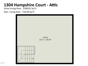 1304 Hampshire Ct, Raleigh, NC 27612