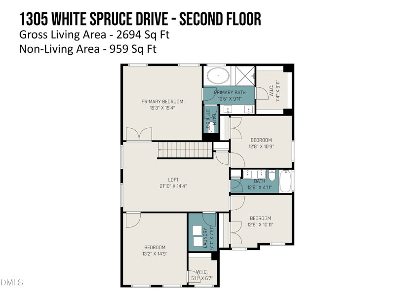 1305 White Spruce Dr, Willow Springs, NC 27592