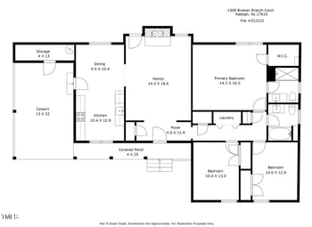 1308 Broken Branch Ct, Raleigh, NC 27610