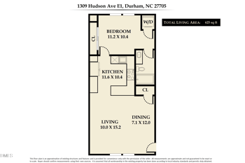 1309 Hudson Ave #E1, Durham, NC 27705