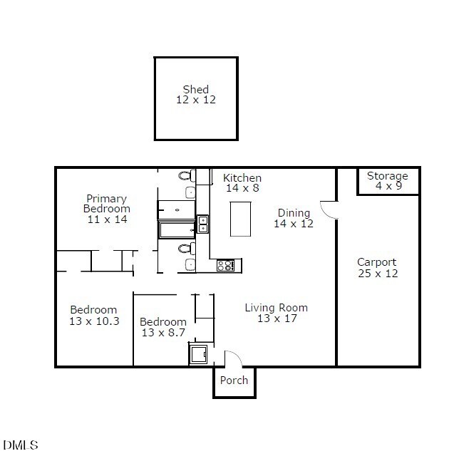 1309 Palmers Grove Church Rd, Hillsborough, NC 27278