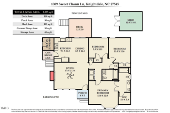 1309 Sweet Charm Ln, Knightdale, NC 27545