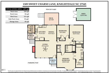 1309 Sweet Charm Ln, Knightdale, NC 27545