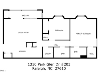 1310 Park Glen Dr #203, Raleigh, NC 27610