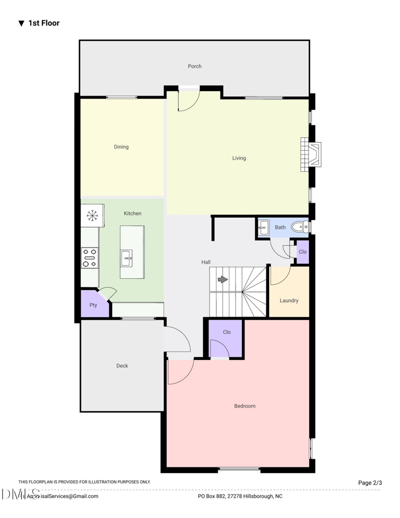1310 Quincy Cottage Rd, Hillsborough, NC 27278