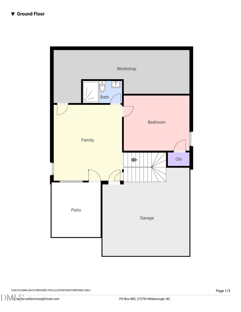 1310 Quincy Cottage Rd, Hillsborough, NC 27278