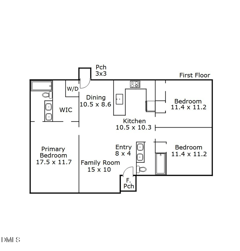 1311 Castlebay Rd, Durham, NC 27703