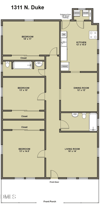 1311 Duke St, Durham, NC 27701