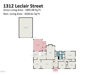 1312 Leclair St, Chapel Hill, NC 27517