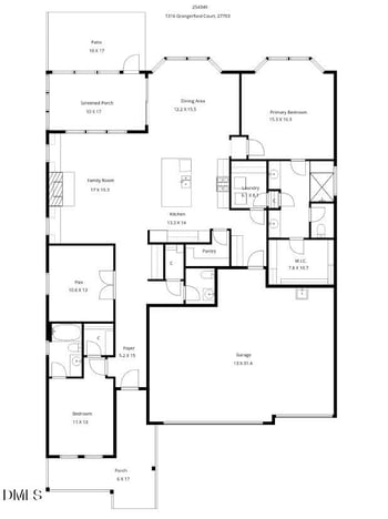 1316 Grangerford Ct, Durham, NC 27703